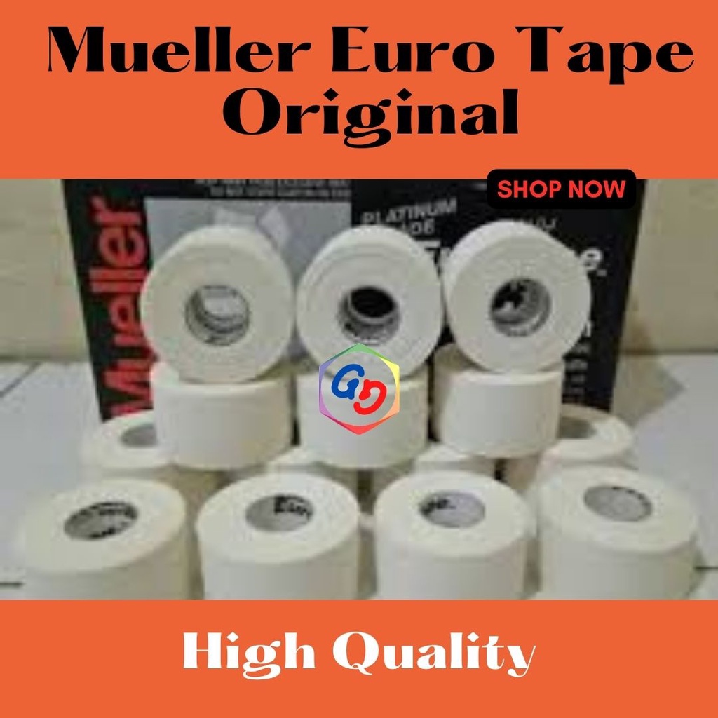 Jual Mueller Euro Tape/Riggid Tape Mueller/Tapping Mueller/Mtape