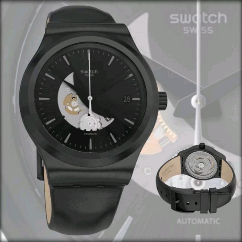 Jual SWATCH SISTEM DARK YIB401G AUTOMATIC ORIGINAL SWISS MADE Shopee Indonesia