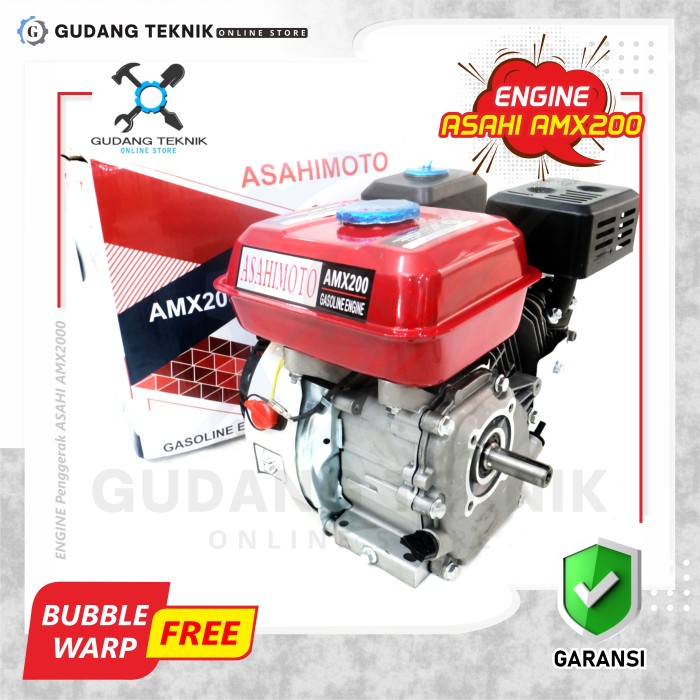 Jual Engine 7.5Hp AMX200 ATX200 ASAHIMOTO X ASAHITAKO / Mesin Penggerak ...