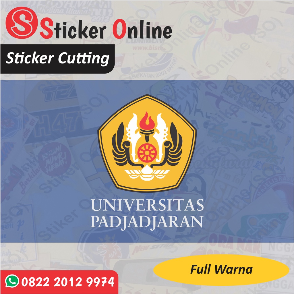 Jual Stiker Universitas Padjadjaran Unpad Sticker Cutting Motor Mobil Shopee Indonesia