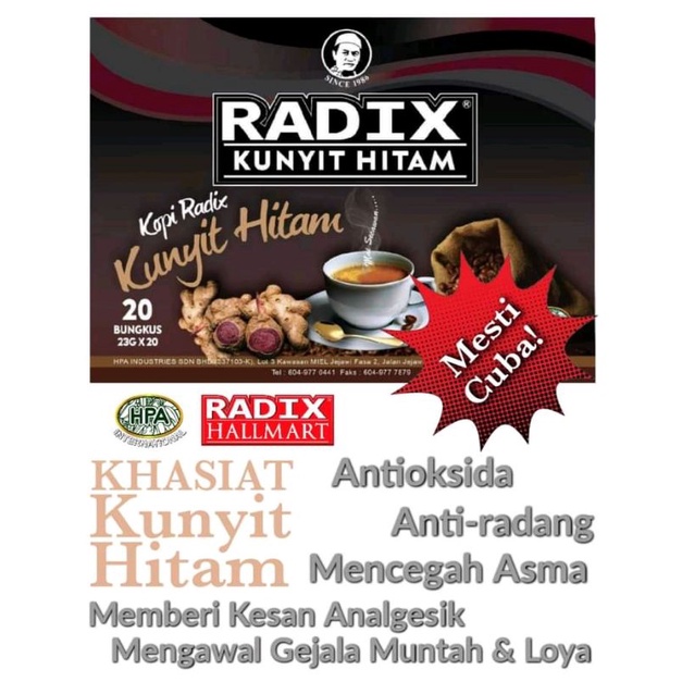 Jual Radix kunyit hitam Pak Haji HPA Internasional | Shopee Indonesia