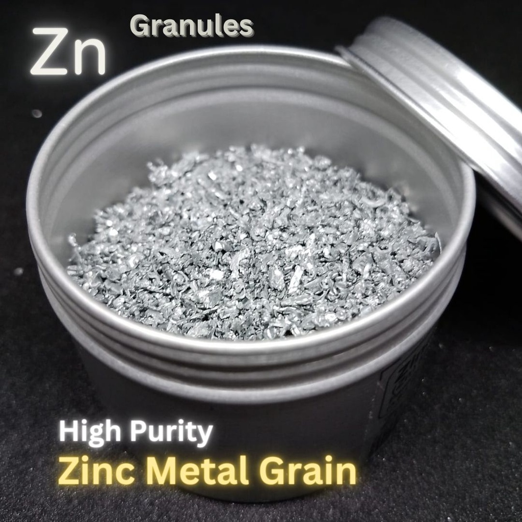 High Purity 99.995% Zinc Grains For Industrial Applications High