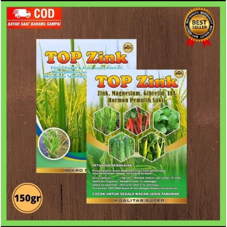 Jual Pupuk TOP ZINK kemasan 150 gr !!Terbaik untuk memperbanyak Anakan ...