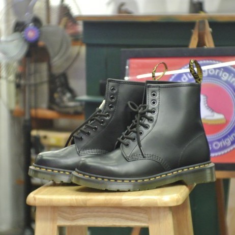 Bok Sepatu Martens/Docmart 1460 Black Smooth Original Bnib Bonus