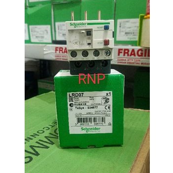 Jual LRD07 schneider thermal overload relay range 1.6 - 2.5A original ...