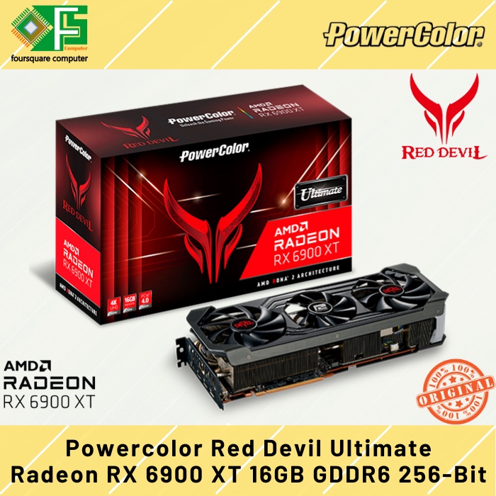 Jual VGA Power Color Radeon RX 6900 XT Red Devil Ultimate 16GB GDDR6 ...