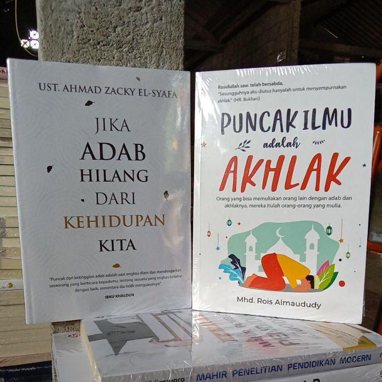 Jual Produk Buku Motivasi Islami Puncak Ilmu Adalah Akhlak Shopee