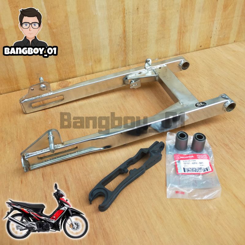 Jual Fullset Full Set Fork Forok Swing Arm Arem Lengan Ayun Sasis Garpu Belakang Sepeda Motor