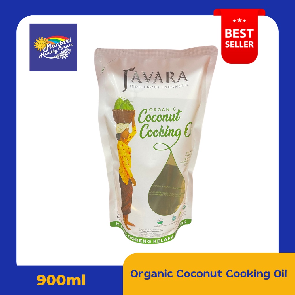 Jual Javara Organic Coconut Cooking Oil 900ml / Minyak Goreng Kelapa ...