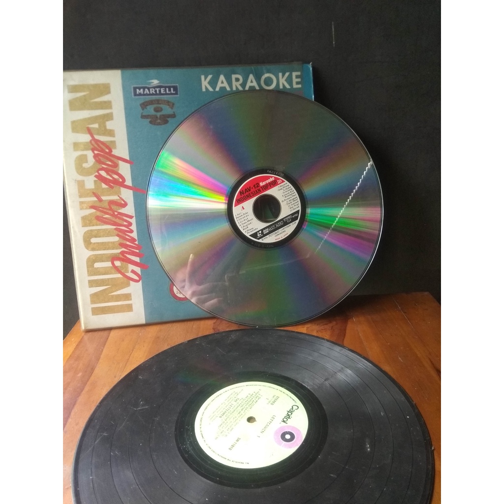 Jual KASET LASER DISC INDONESIAN MULTI POP KARAOKE MADE IN JAPAN