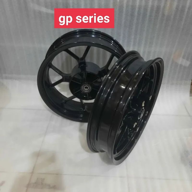 Jual VELG RACING R25/BYSON/NINJA 250 FI V ROSSI MOGE 1SET UK 350/550-17 ...