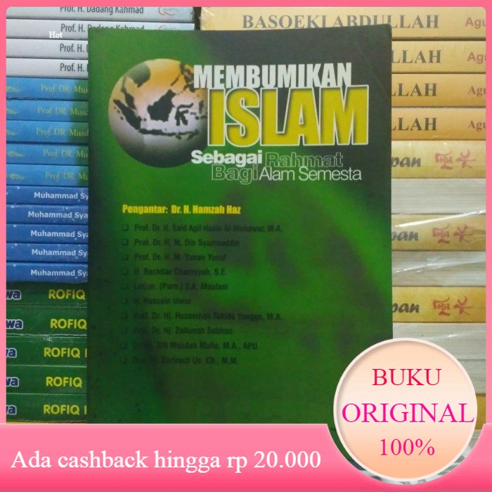 Jual Buku MEMBUMIKAN ISLAM Sebagai Rahmat Bagi Alam Semesta #Bekas ...