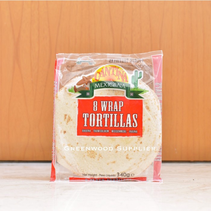 Jual Past Cantina Mexicana 8 Wrap Flour Tortillas 340G Shopee Indonesia