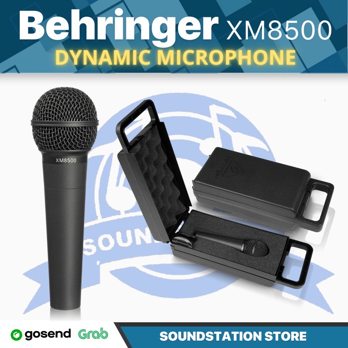 Jual BEHRINGER ULTRAVOICE XM8500 Dynamic Microphone Mic Dinamic XM 8500 Shopee Indonesia