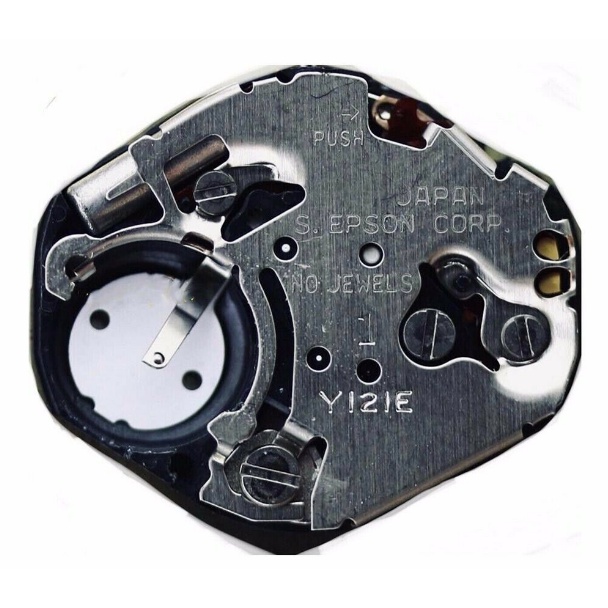 Jual Movement Watch Mesin Jam Tangan Y121 Y 121 Y121E Y 121E Epson ...