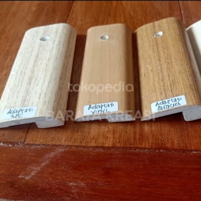 Jual Lantai List Adaptasi Pvc Padat Lantai Vinyl Spc Parket 244Cm ...