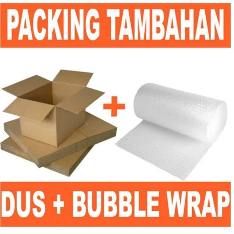 Double Packing Kerus + Bubblewrap | Makin Tebel dan Makin Aman | Packing tebal lebih aman lebih baik