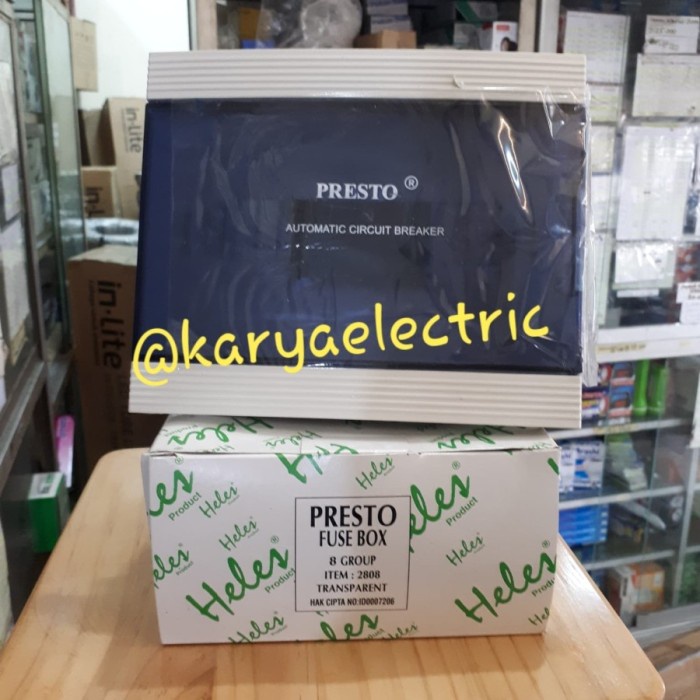Jual Gamn Box Mcb Presto Inbow 8 Group 8 Grup 2808 Tanam Fuse Box ...