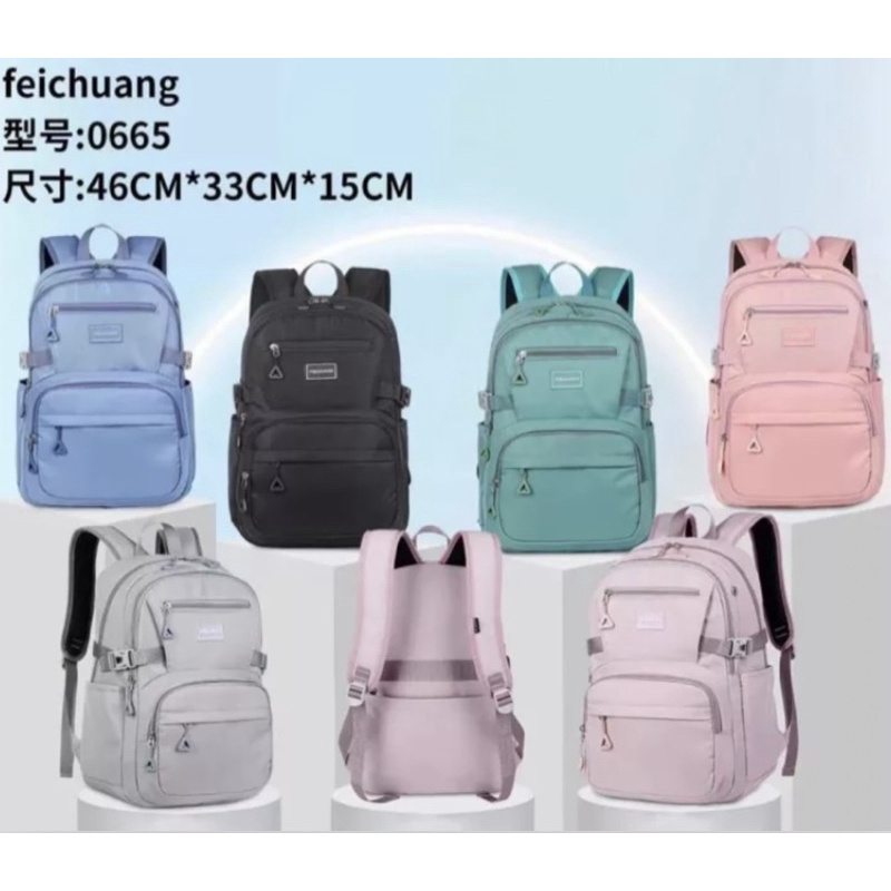 Jual Tas Ransel Feichuang | Shopee Indonesia