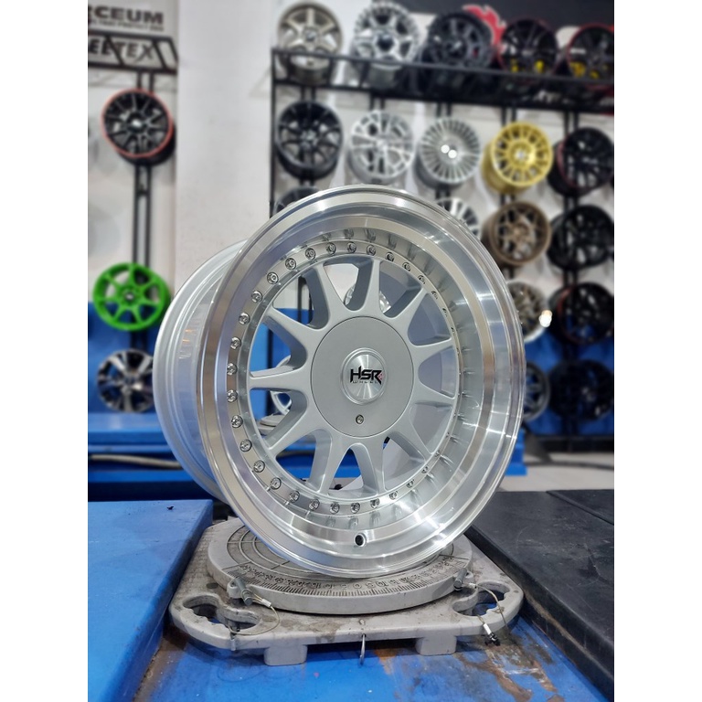 Jual Velg Mobil Model Rally Ring Tipe Klg Hsr Single Pcd X Grey R Shopee Indonesia