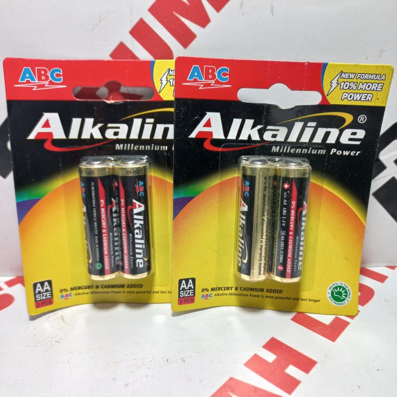 Jual Baterai Abc Alkaline Aa Aaa Pcs Shopee Indonesia