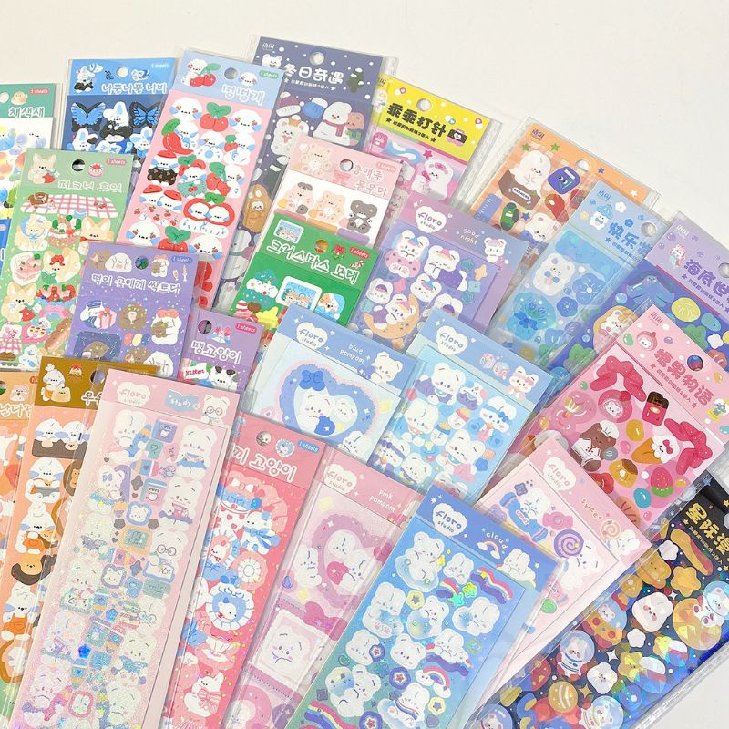 Jual Deco Sticker Hologram Photocard Kpop Toploader | Shopee Indonesia
