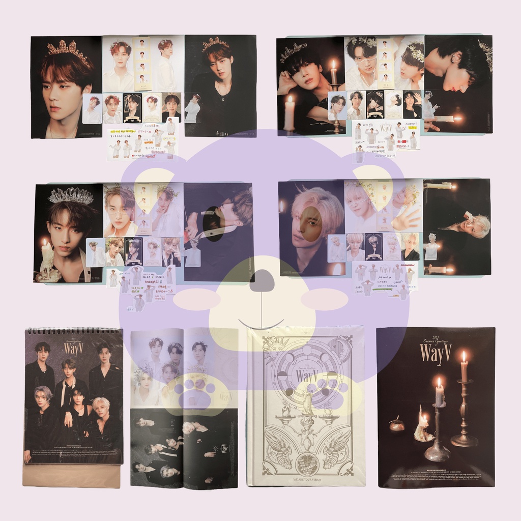 Jual Ready Wayv Sharing Season Greetings 2023 Synnara Shopee Indonesia 9772