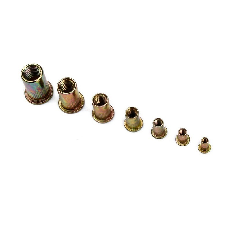 Jual 50PCS Rivet Nut M3-M12 Insert Nut Mur Rivet Nutsert Mur Tanam ...