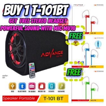 Advance t101bt best sale