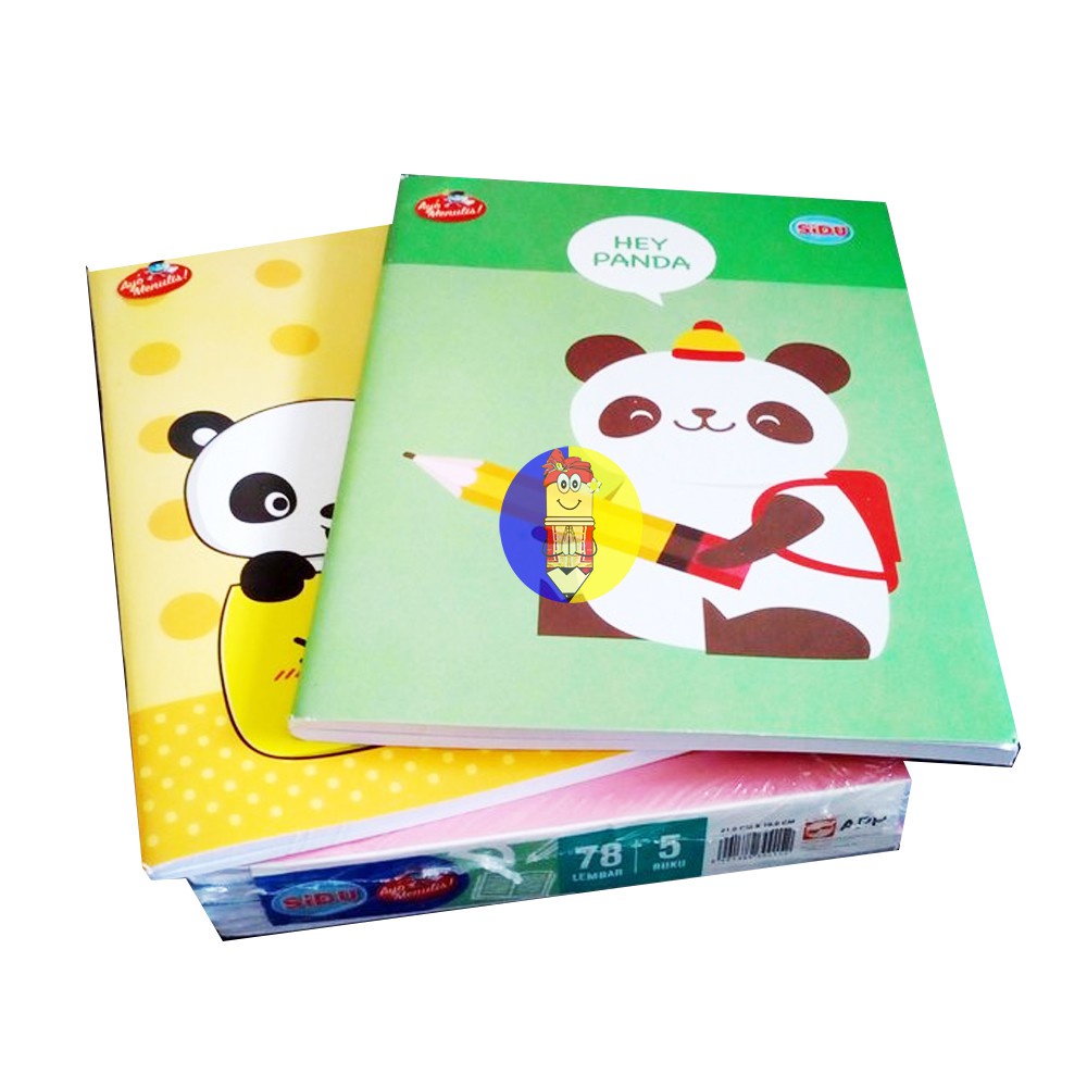 Jual Buku Tulis SIDU Garis 78lembar / 1pack Buku Tulis SIDU 78lembar