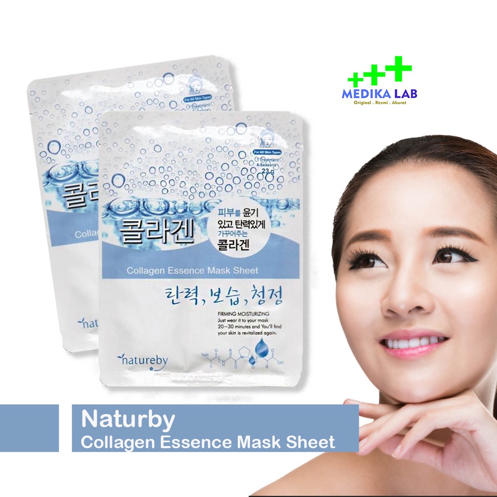 Jual Naturby collagen face mask sheet Cocopharm Original Medikalab