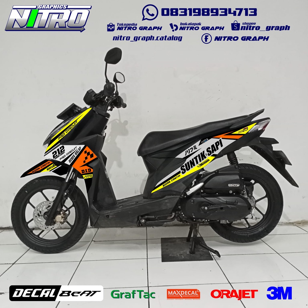 Jual Striping Honda Beat Shopee Indonesia