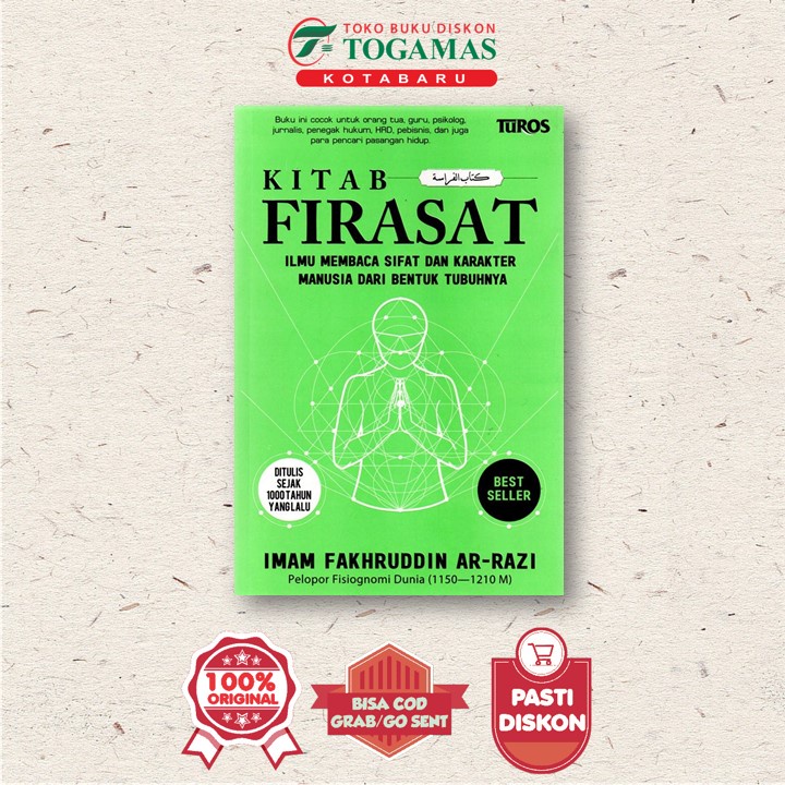 Jual KITAB FIRASAT : ILMU MEMBACA SIFAT DAN KARAKTER MANUSIA DARI ...