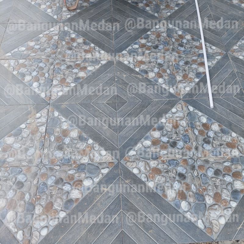 Jual Keramik Mulia Ceramics Lantai 40x40 Kasar Batu Batu Motif