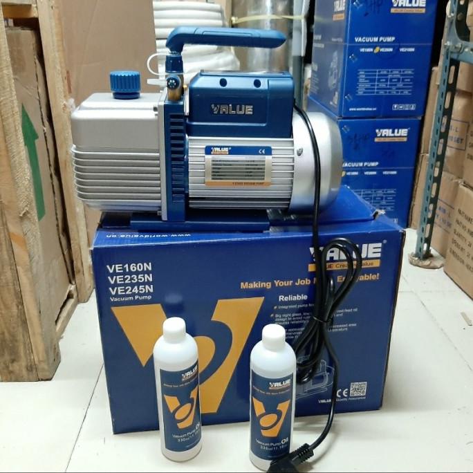 Jual Value Vacuum Pump tipe VE160N 1/2 HP Pompa Vakum Refrigerant / vacum Shopee Indonesia