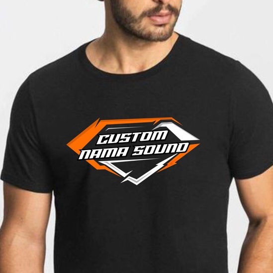 Jual KAOS CUSTOM NAMA SOUND SYSTEM SABLON DEPAN SAJA | Shopee Indonesia