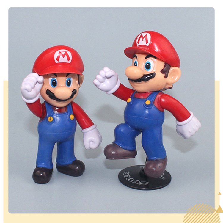 Jual Mario mainan model karakter permainan kartun Mario boy dekorasi