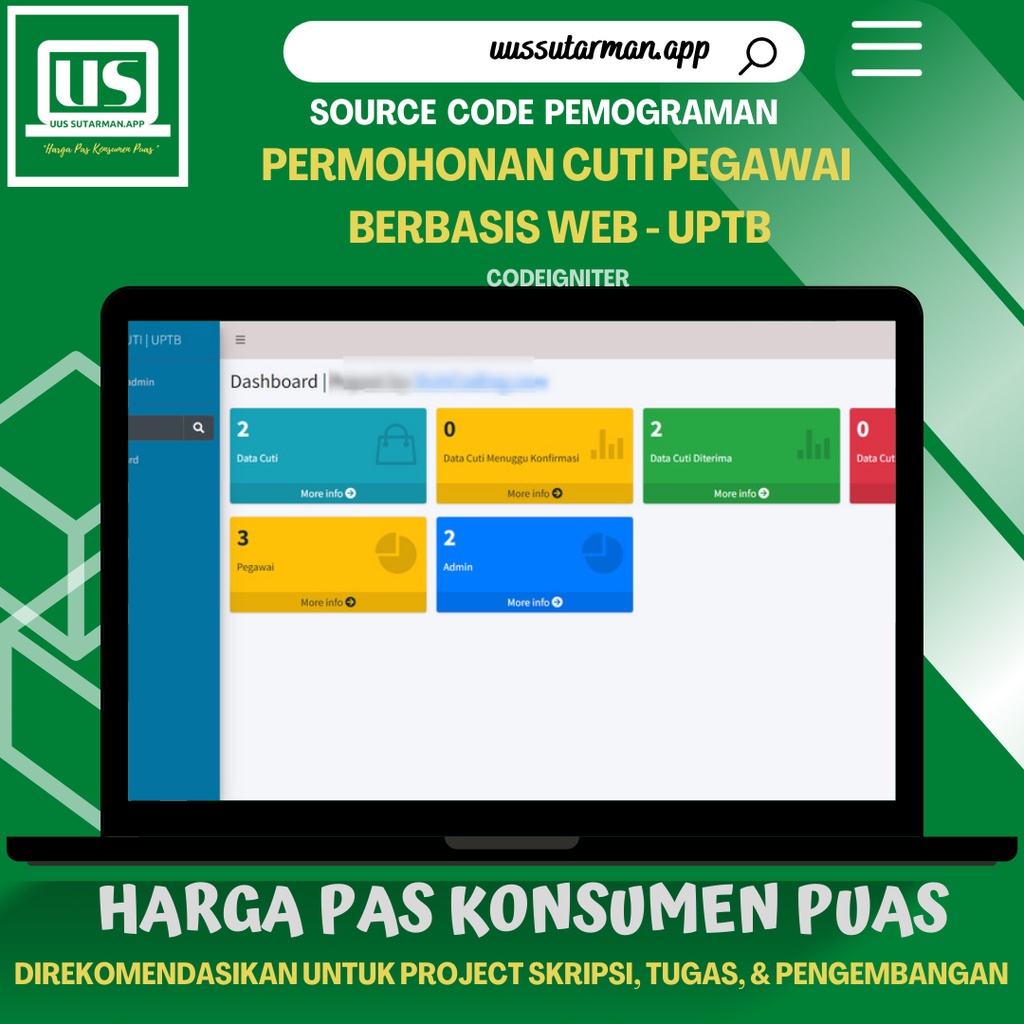 Jual Source Code I Permohonan Cuti Berbasis Web Codeigniter Shopee Hot Sex Picture 7800