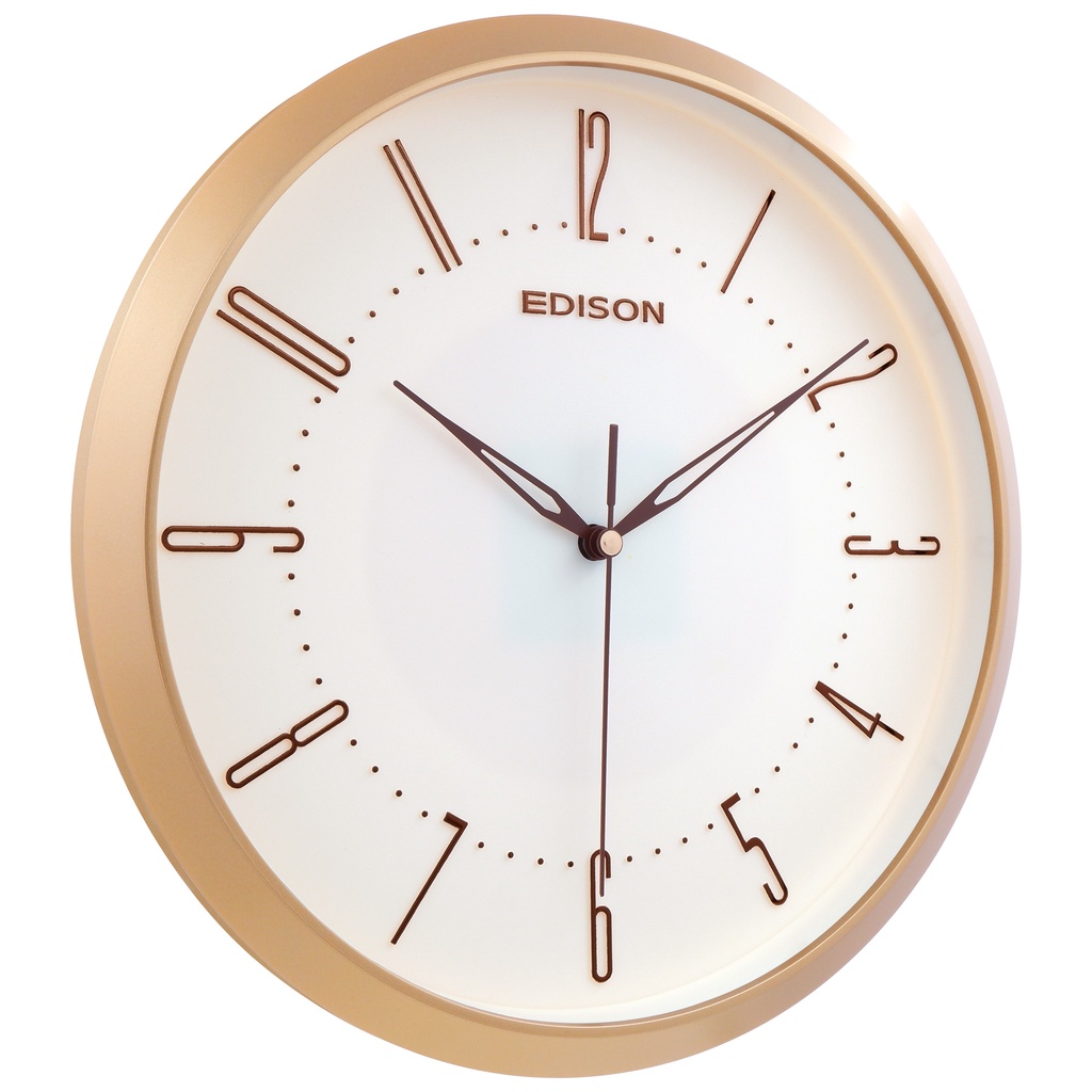 Jual Jam Dinding Edison Sweep ES 297 T66 Timbul Diameter 290mm 29cm ...
