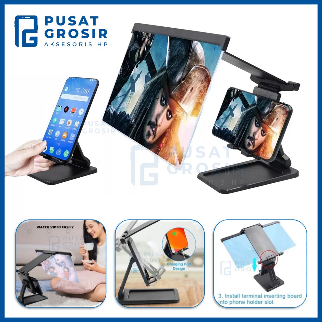 Jual Kaca pembesar Layar hp F12 F-12 magnifying glass enlarged