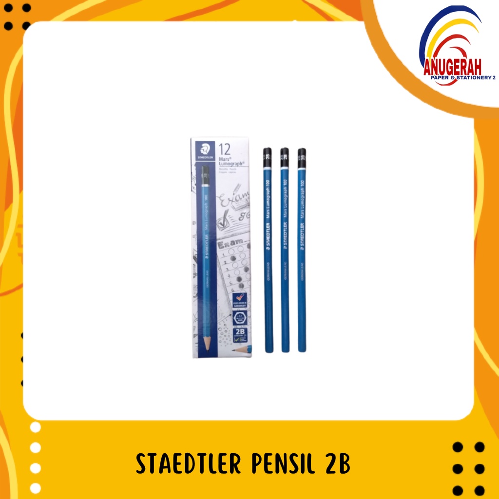 Jual STAEDTLER PENSIL 2B (PCS) | Shopee Indonesia