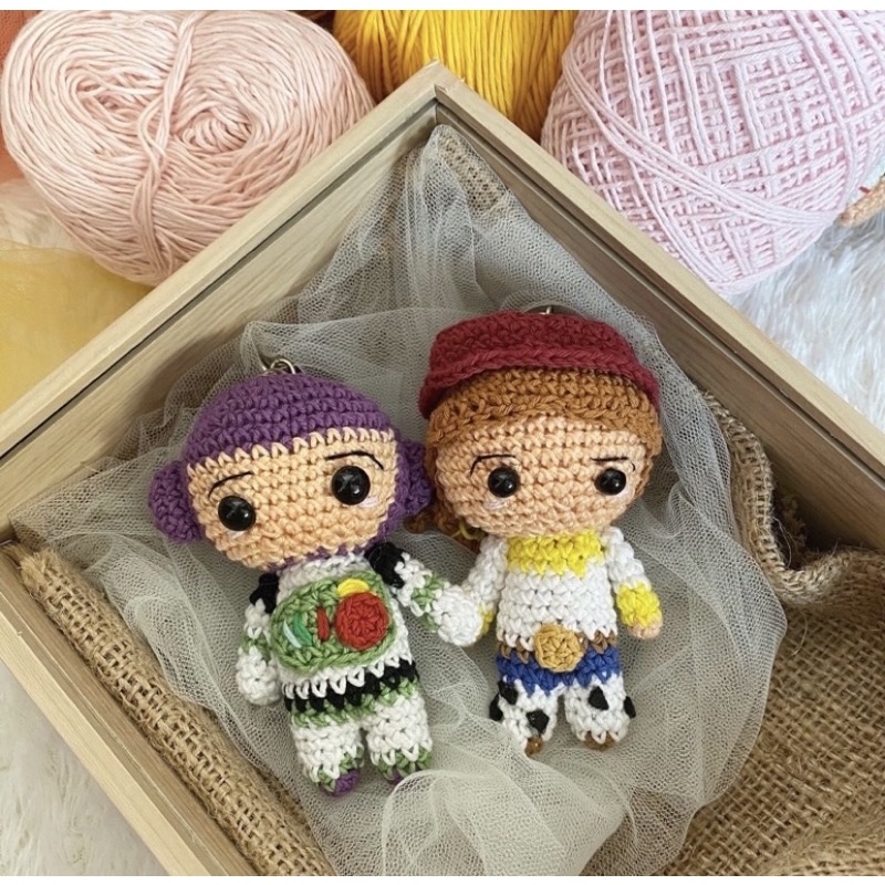 Jual CUSTOM Boneka Rajut Amigurumi Crochet - Size M / Crochet Doll ...