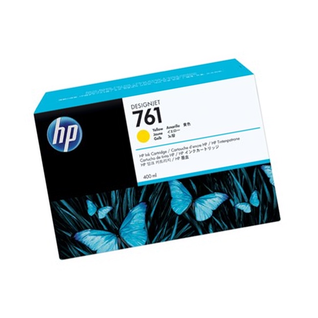 HP Toner 761 Yellow Cartridge Original (3)