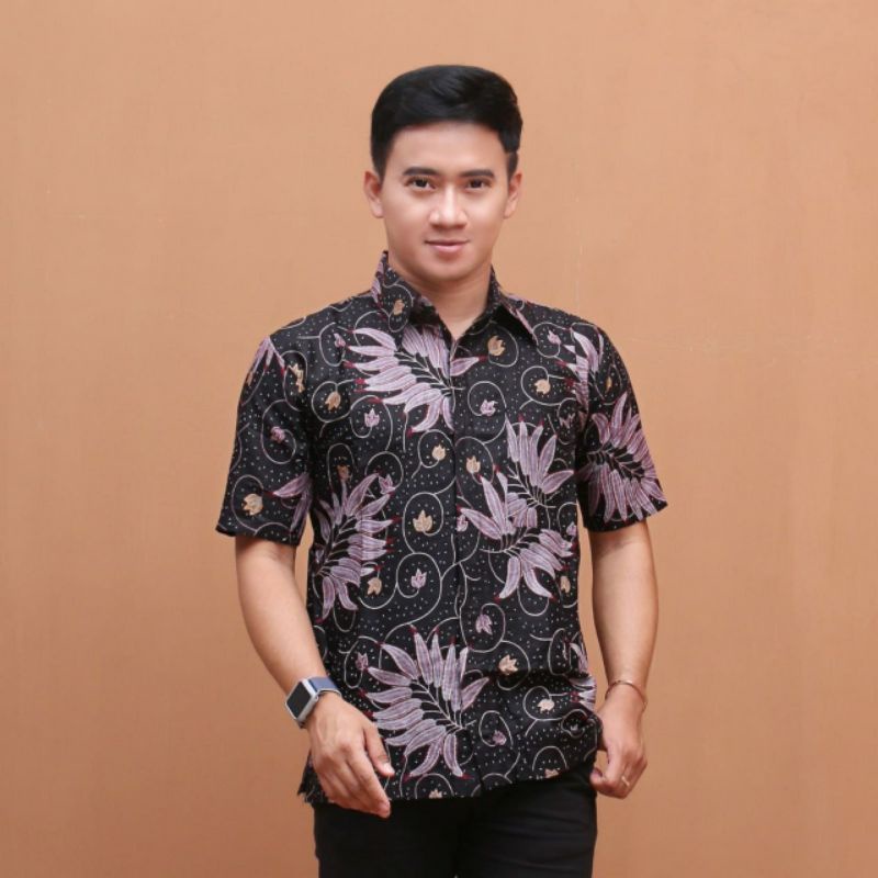 Jual ARTARAJA - BATIK PRIA | BAJU BATIK PRIA LENGAN PENDEK | SERAGAM