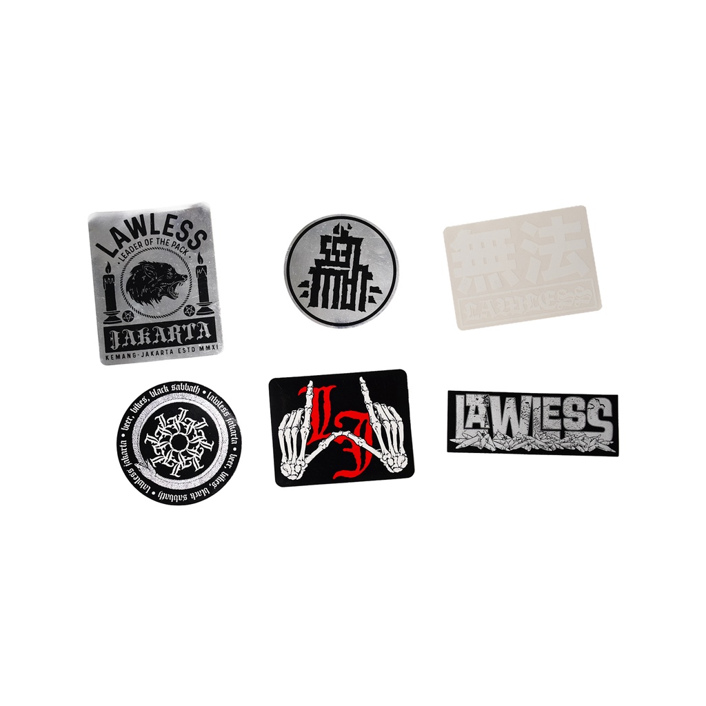 Jual Lawless - Chronicles Sticker Pack | Shopee Indonesia