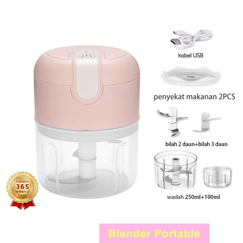 Jual Blender Portable Aesthetics Mini Chopper Serbaguna Premium Murah