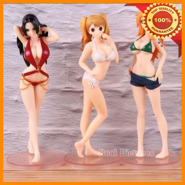 Jual Lkm Figure One Piece Nami Boa Hancock Charlotte Pudding Swime