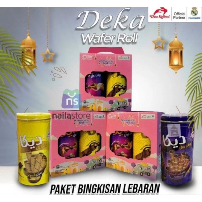 Jual Deka wafer roll gift box 250gr | Shopee Indonesia