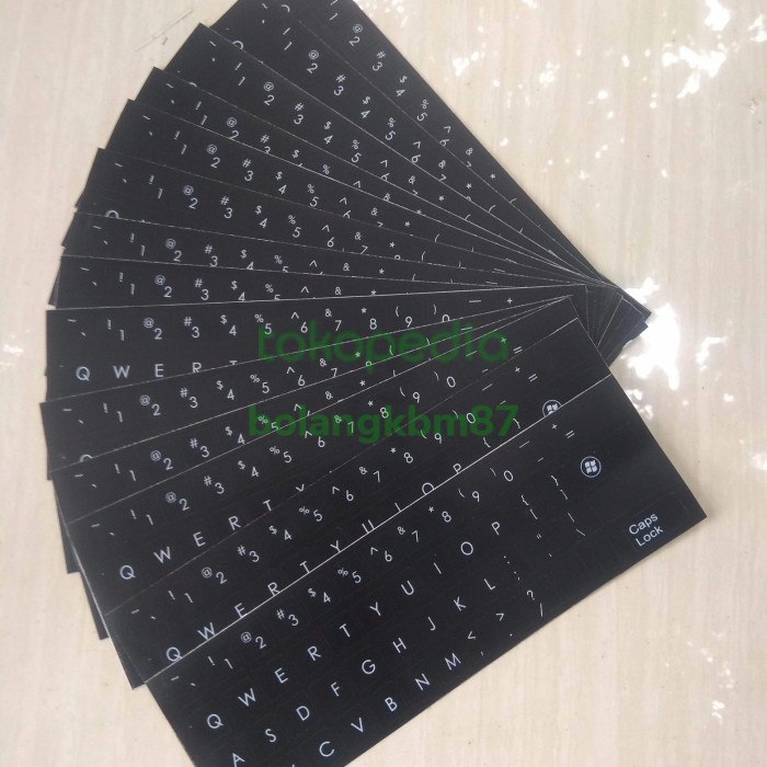 Jual Skin Stiker Sticker Keyboard Laptop Dell | Shopee Indonesia