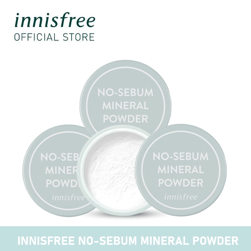 Jual [100 ORIGINAL] Innisfree No Sebum Mineral POWDER 5g Full Size